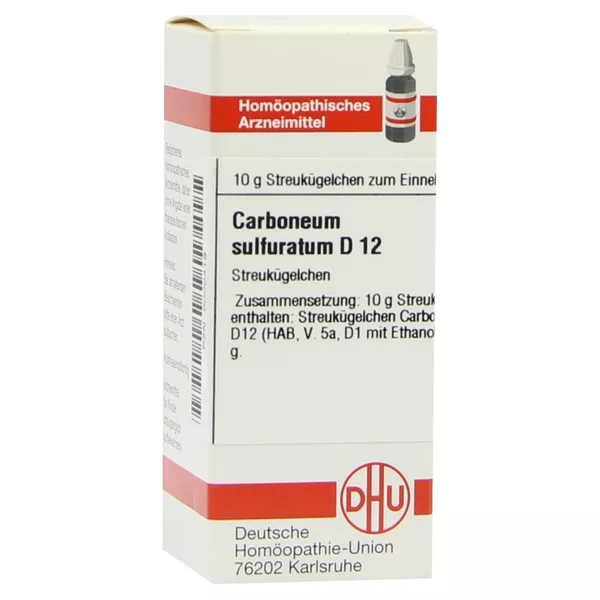 Carboneum Sulfuratum D 12 10 g