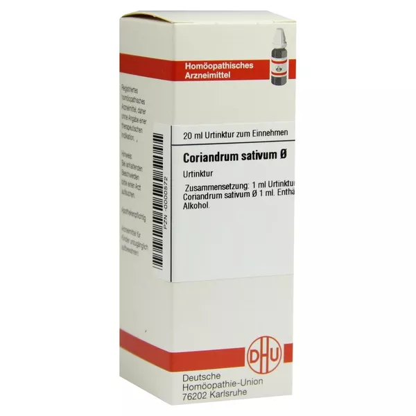 Coriandrum Sativum Urtinktur D 1, 20 ml