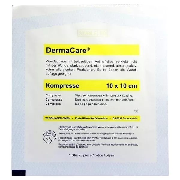 Derma CARE Kompresse 10x10cm steril 1 St