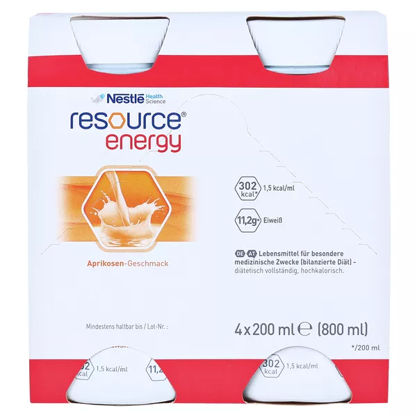 Resource Energy Aprikose 6X4X200 ml