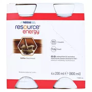 Resource Energy Coffee, 6 x 4 x 200 ml