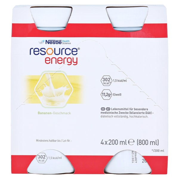 Resource Energy Banane 6X4X200 ml