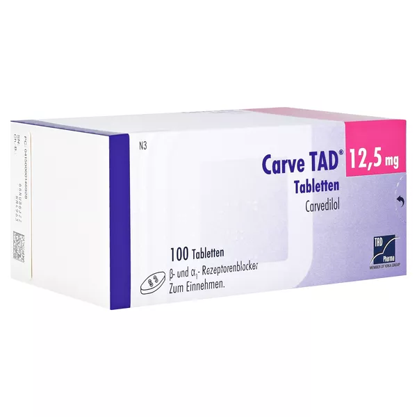 Carve TAD 12,5 mg Tabletten 100 St