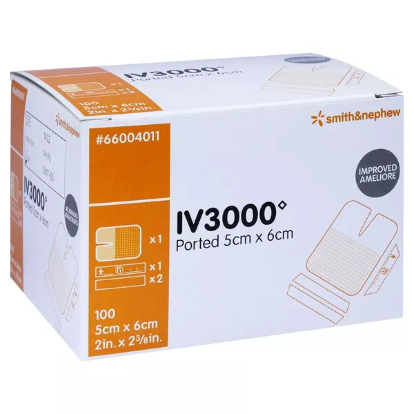 Opsite IV 3000 5x6 cm 1-Hand Verband, 100 St.