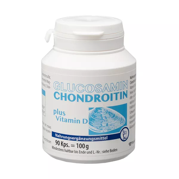 Glucosamin + Chondroitin + Vitamin D Gelenkkapseln 90 St
