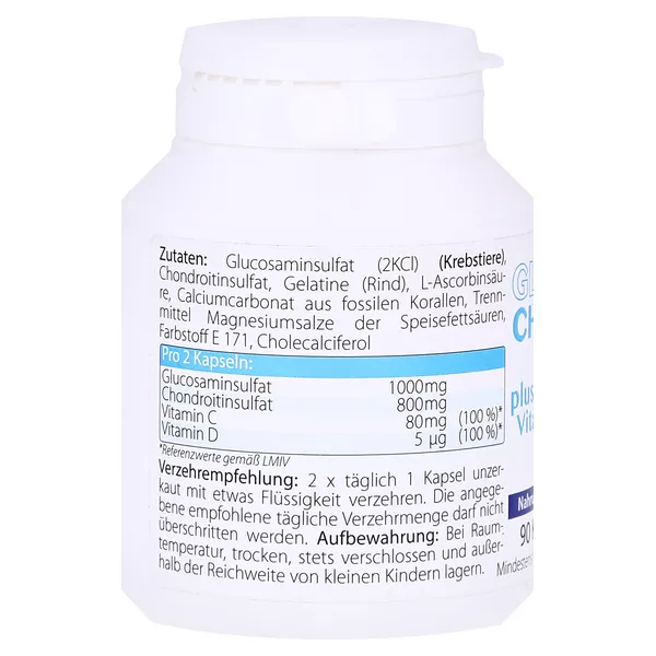 Glucosamin + Chondroitin + Vitamin D Gelenkkapseln 90 St
