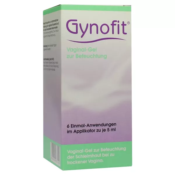 Gynofit Vaginal Gel zur Befeuchtung 6X5 ml