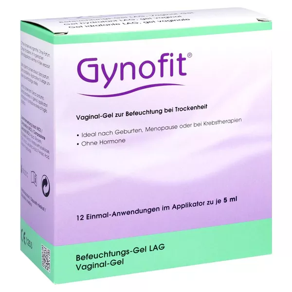 Gynofit Vaginal Gel zur Befeuchtung 12X5 ml