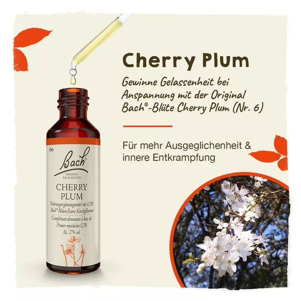 Bachblüten Cherry Plum Tropfen, 20 ml