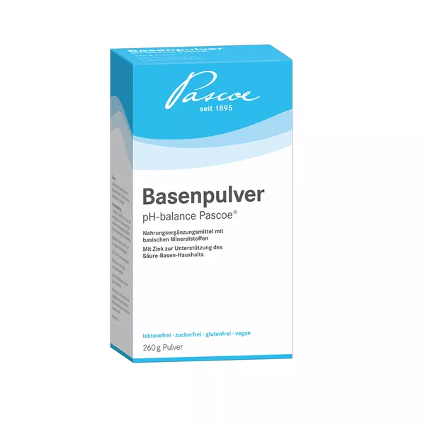 Basenpulver pH-balance Pascoe, 260 g