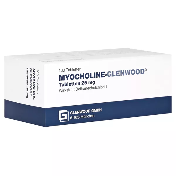 Myocholine Glenwood 25 mg Tabletten 100 St