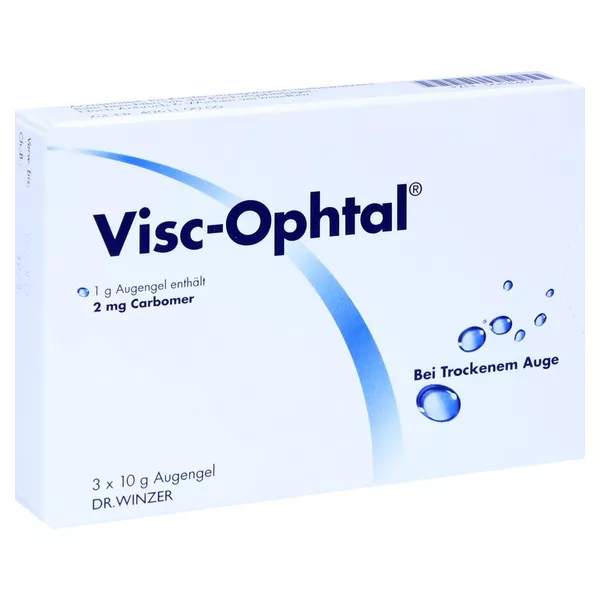 VISC Ophtal Augengel 3X10 g