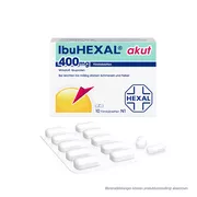 Produktabbildung: IbuHEXAL  akut 400 mg 10 St