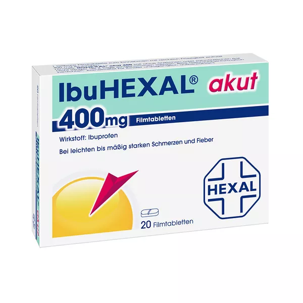 IbuHEXAL  akut 400 mg