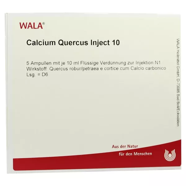 Calcium Quercus Inject 10 Ampullen 5X10 ml