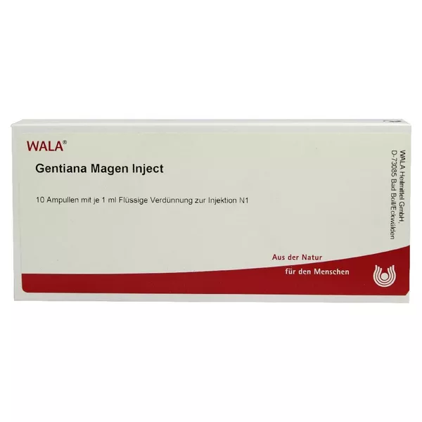 Gentiana Magen Inject Ampullen 10X1 ml