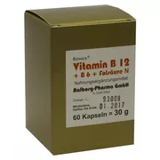 Produktabbildung: Vitamin B12+b6+folsäure Komplex N Kapsel