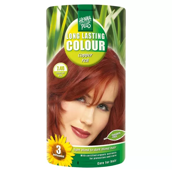 Hennaplus Long Lasting copper red 7,46 100 ml