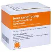 Produktabbildung: Ferro Sanol Comp. Hartkaps.m.msr.überz.P 100 St