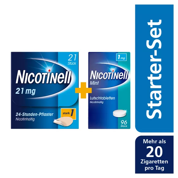 Nicotinell 21 mg/24-Stunden-Nikotinpflaster 21 St