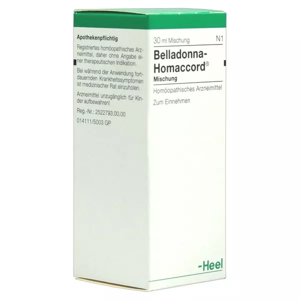 Belladonna Homaccord Tropfen 30 ml