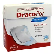 Produktabbildung: Dracopor Waterproof Wundverband 8x10cm steril