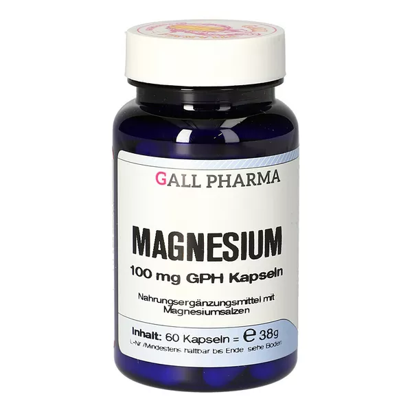 Magnesium 100 mg Kapseln, 60 St.