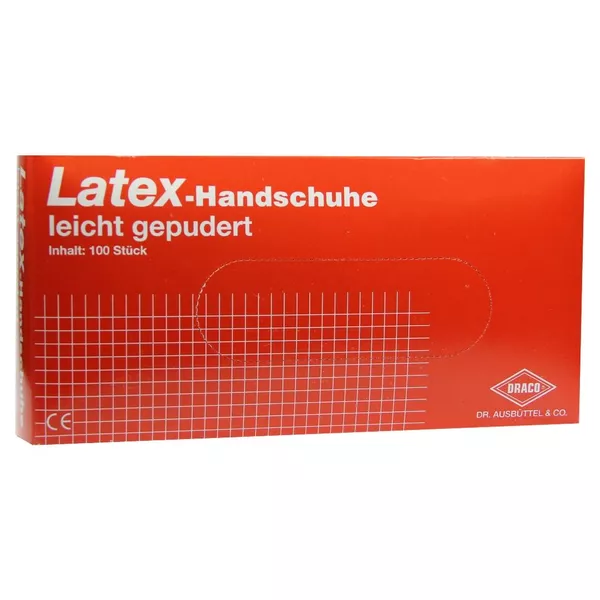 Latexhandschuhe Einmal Gepudert Gr.XL, 100 St.
