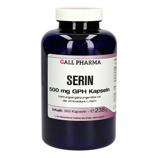 Serin 500 mg GPH Kapseln, 360 St.