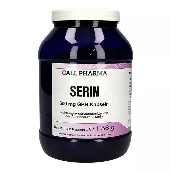Serin 500 mg GPH Kapseln 1750 St