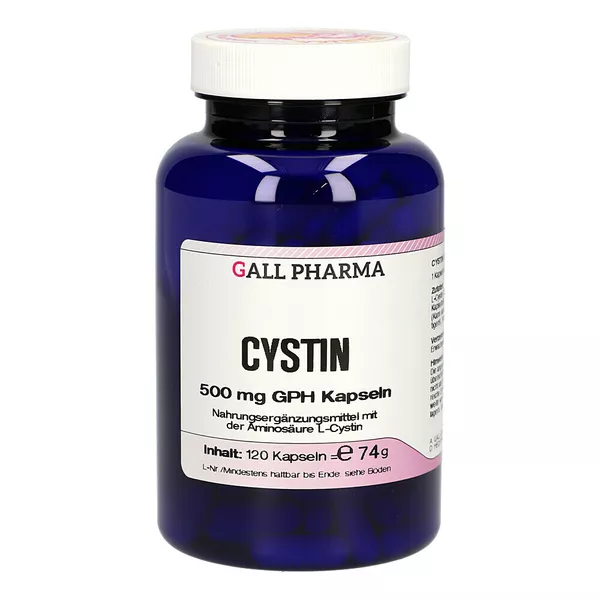 Cystin 500 mg GPH Kapseln 120 St