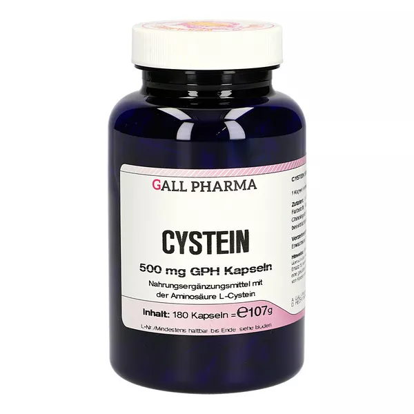 Cystein 500 mg GPH Kapseln 180 St