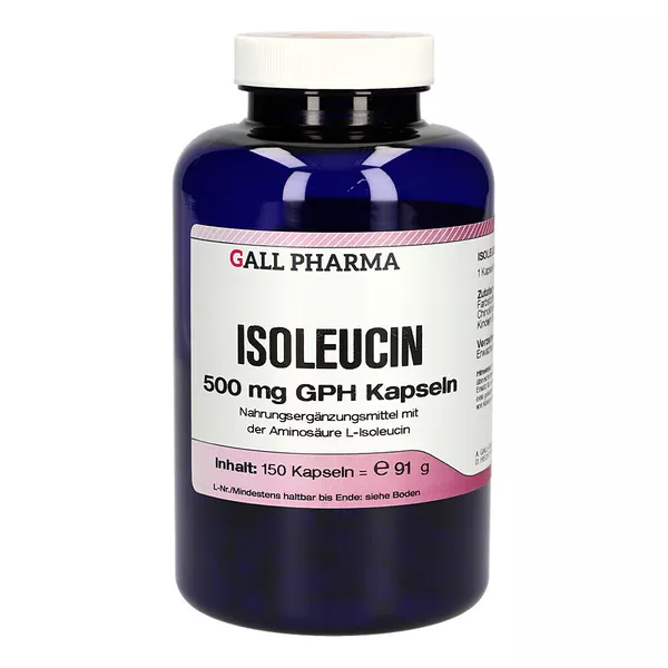 Isoleucin 500 mg GPH Kapseln 150 St