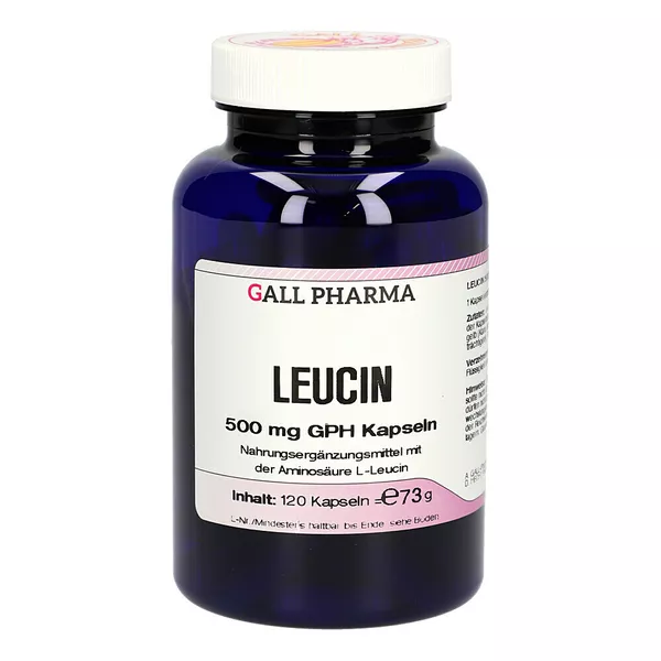 Leucin 500 mg GPH Kapseln 120 St