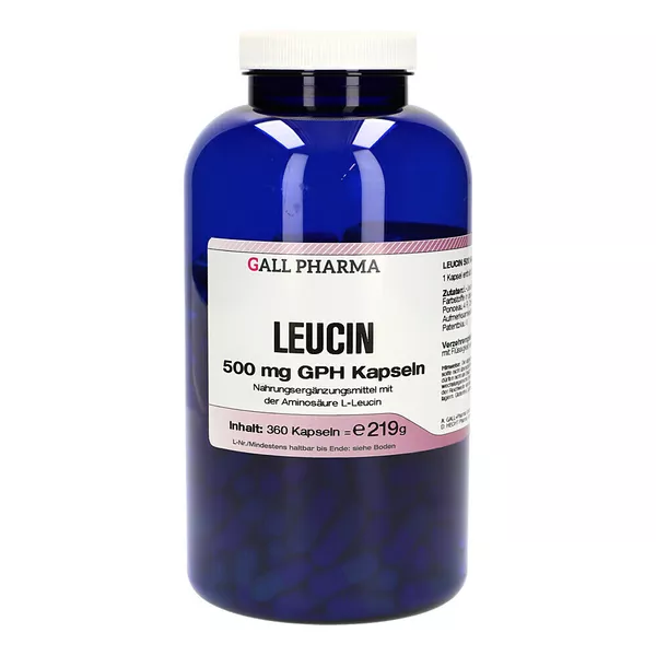 Leucin 500 mg GPH Kapseln 360 St