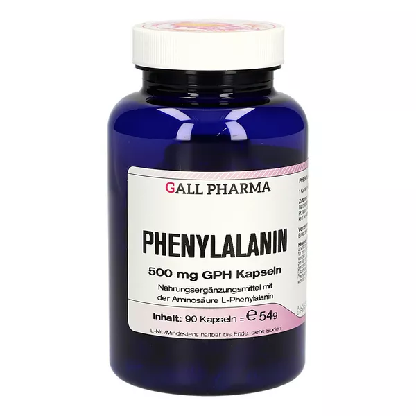 Phenylalanin 500 mg GPH Kapseln 90 St