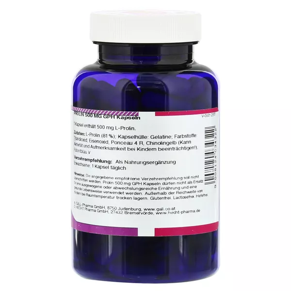 Prolin 500 mg GPH Kapseln 120 St