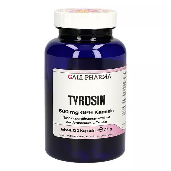 Tyrosin 500 mg GPH Kapseln 120 St