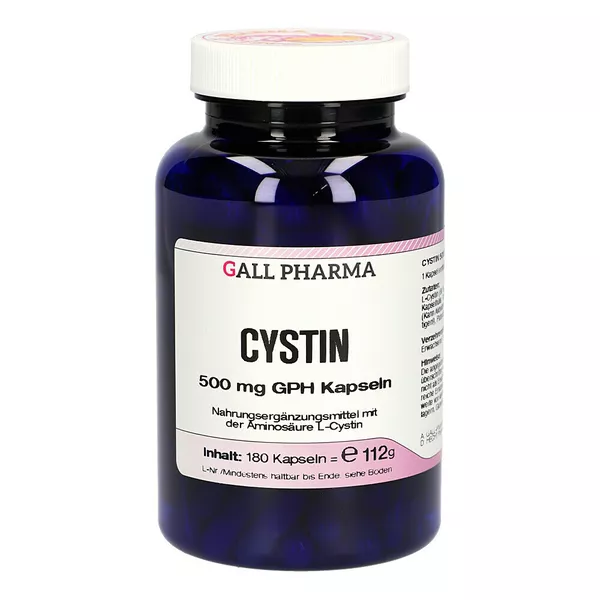 Cystin 500 mg GPH Kapseln, 180 St.