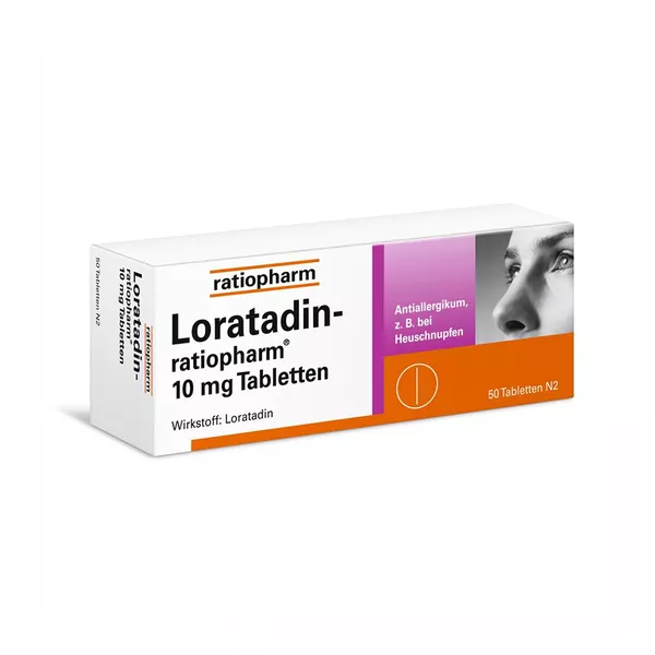 Loratadin ratiopharm 10 mg, 50 St.