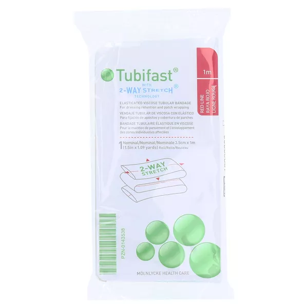 Tubifast 2-way Stretch 3,5 cmx1 m rot 1 St