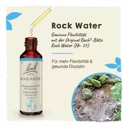 Bachblüten Rock Water Tropfen 20 ml