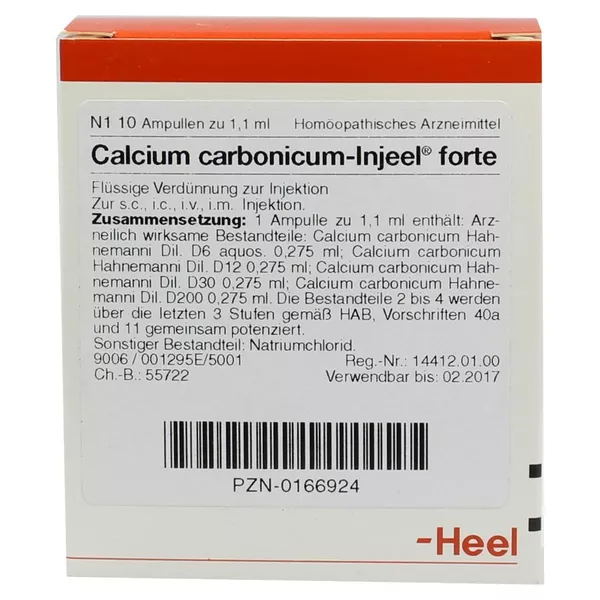 Calcium Carbonicum Injeel forte Ampullen 10 St
