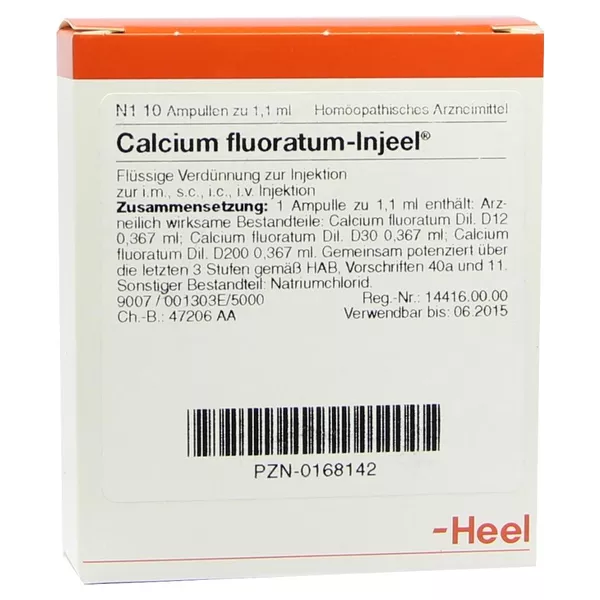 Calcium Fluoratum Injeel Ampullen 10 St