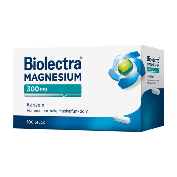 Biolectra Magnesium 300 mg Kapseln 100 St