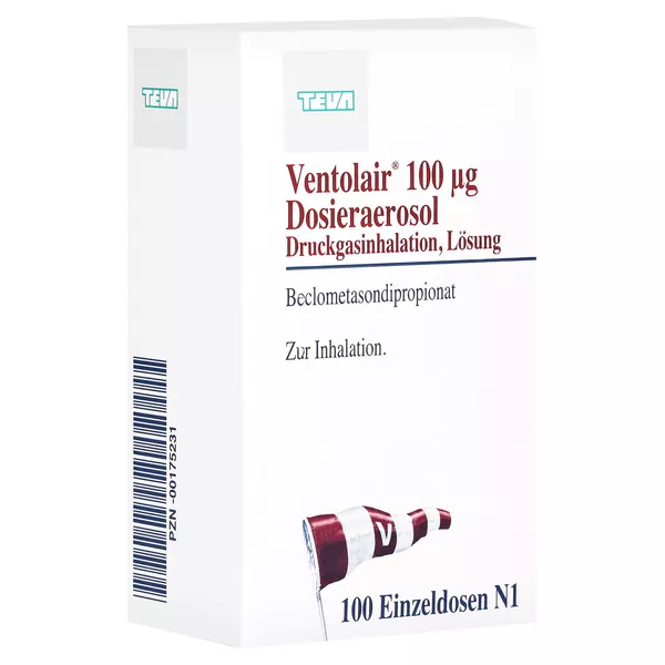 Ventolair 100 µg 100 Hub Dosieraerosol, 1 St.
