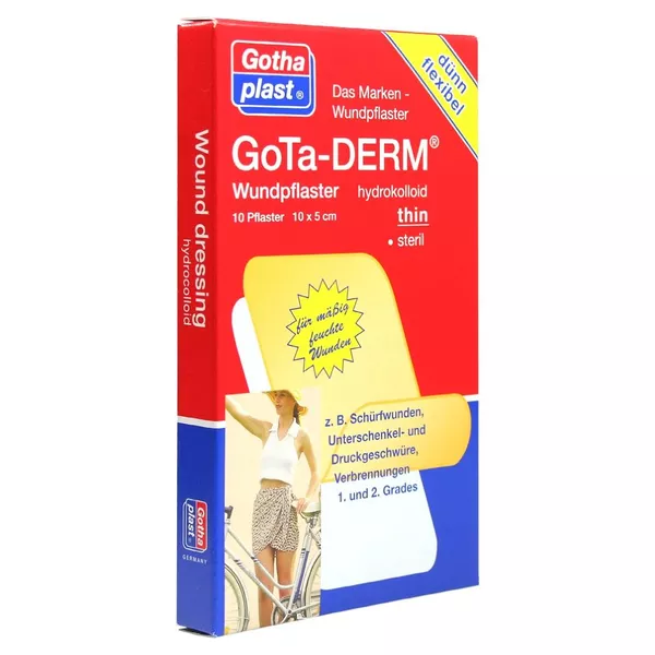 Gota-derm thin Hydrokoll.wundpfl.steril 10 St