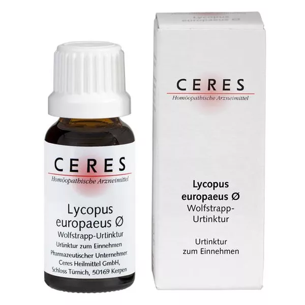 Ceres Lycopus Europaeus Urtinktur 20 ml