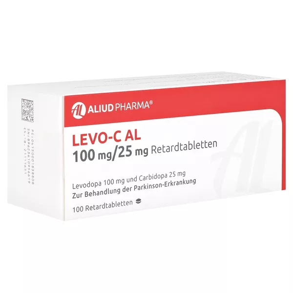 Levo-c AL 100 mg/25 mg Retardtabletten 100 St