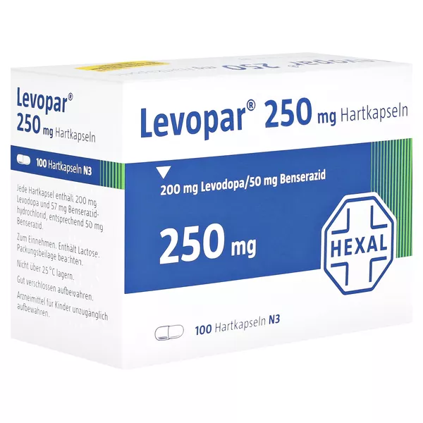 Levopar 250 mg Hartkapseln 100 St